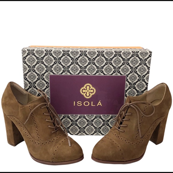 Isolá suede bootie oxford Holli light brown 8 - Picture 2 of 9